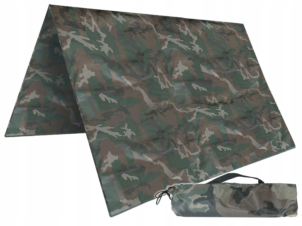 

Mfh Tarp Płachta Turystyczny Wojskowy 2x3m Moro