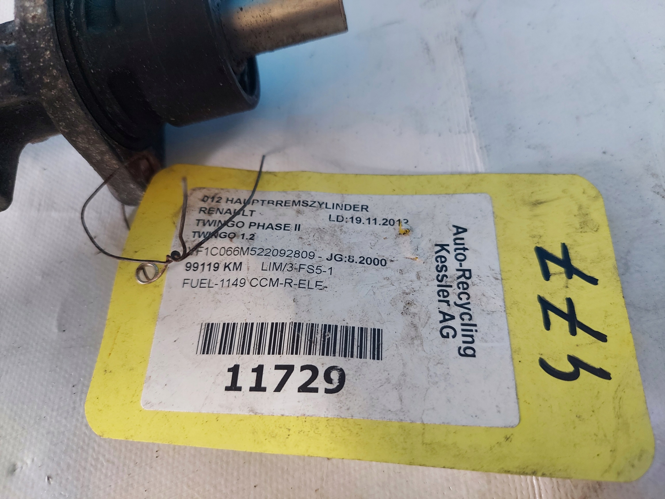 Servofreno TWINGO e 1.2 B BOSCH 311893