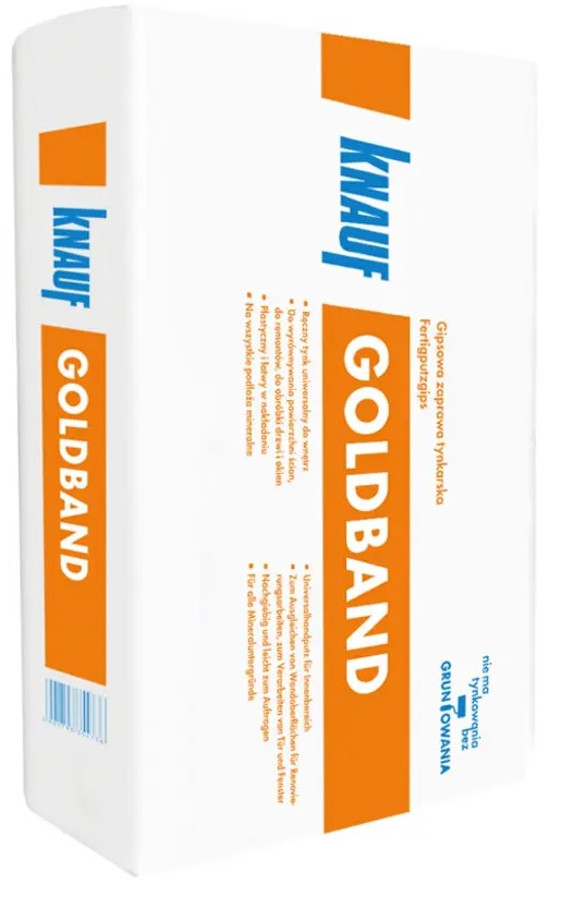 

Zaprawa Tynkarska Gipsowa Knauf Goldband 20 Kg