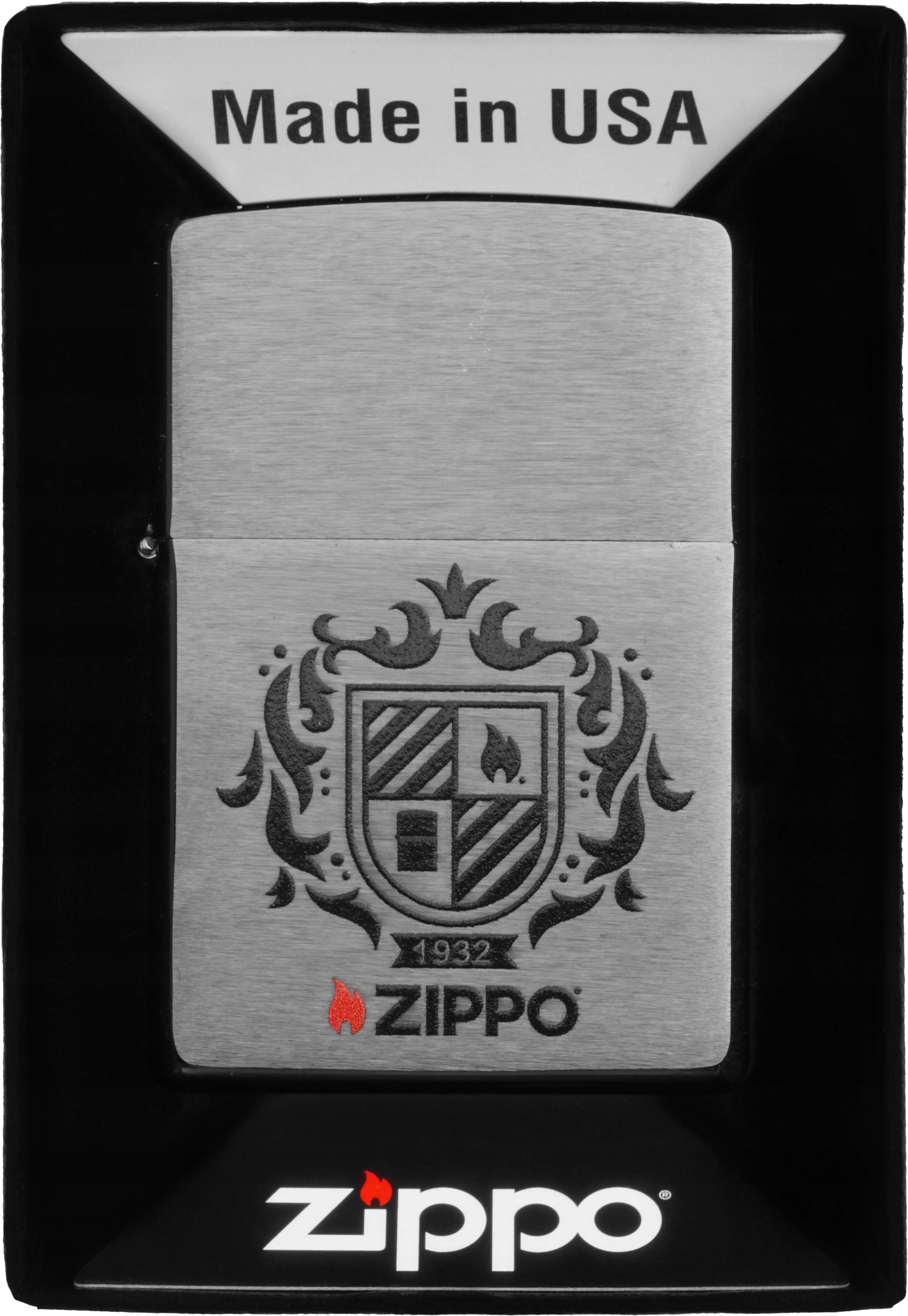 Zapalovač Zippo Heraldic Crest Design 60007303 Větruodolný benzínový