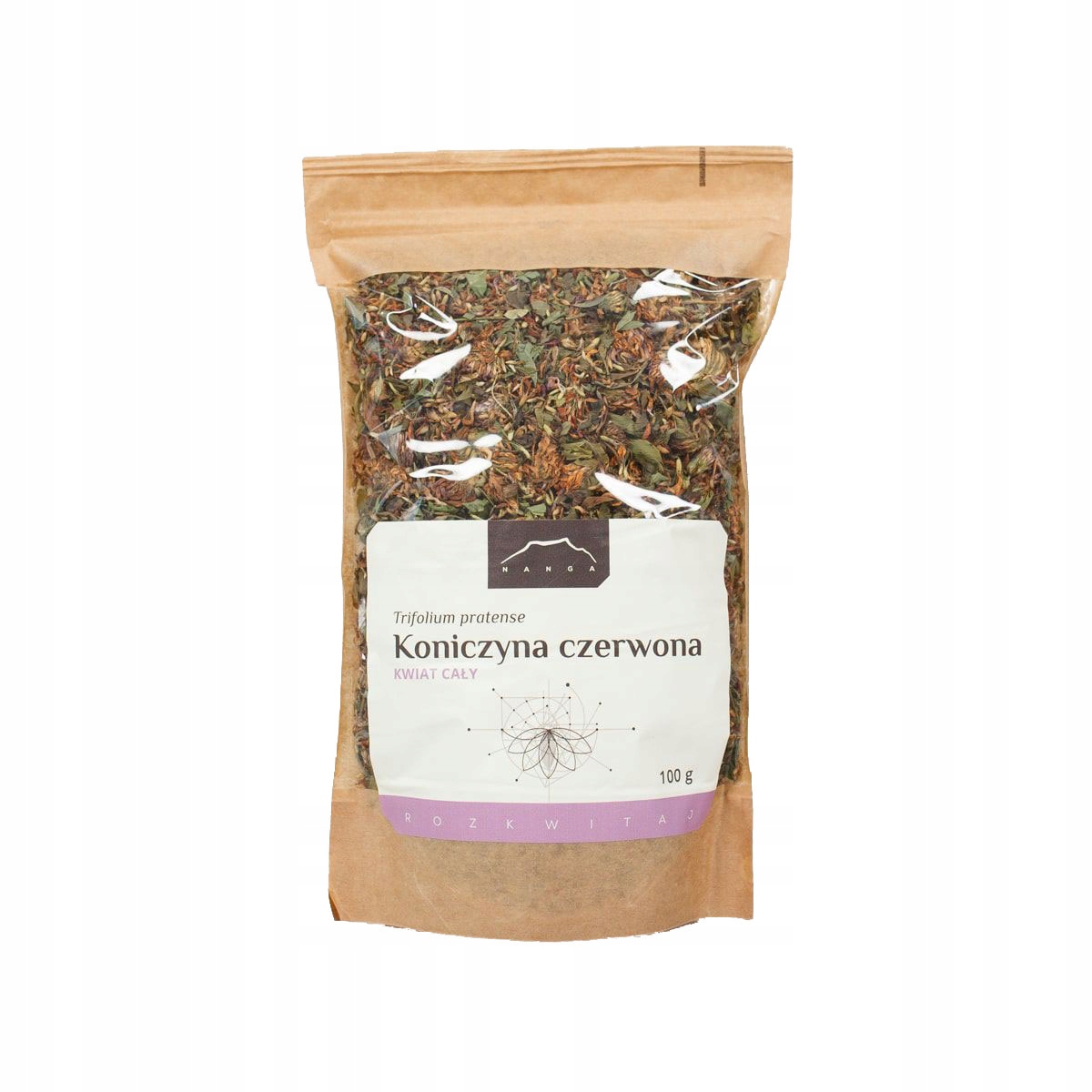 

Koniczyna czerwona kwiat cały 100g Nanga