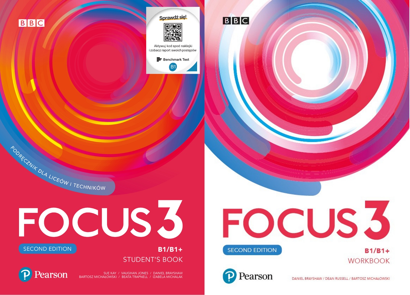 Focus 3 KOMPLET podręcznik + zeszyt ćwiczeń Wydawnictwo Pearson
