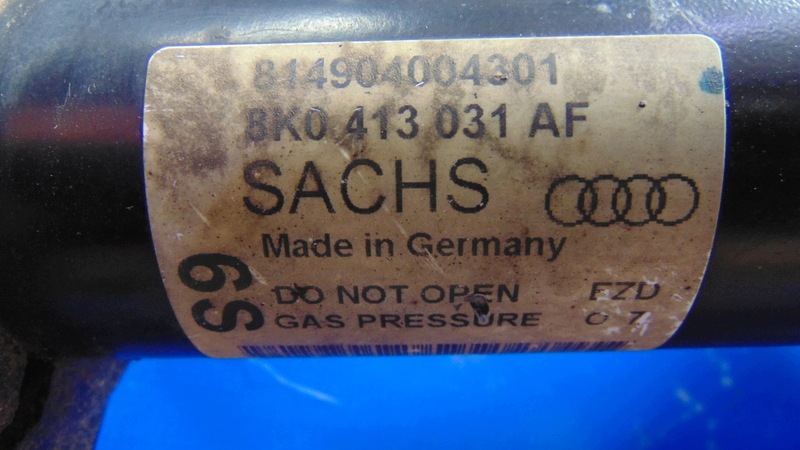shock absorber MCPERSON right front 2.0TDI AUDI A4 B8 A5 8T 08-15R