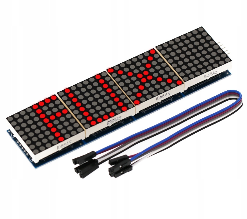 

Moduł matrycy 8x32 Led MAX7219 Arduino Avr