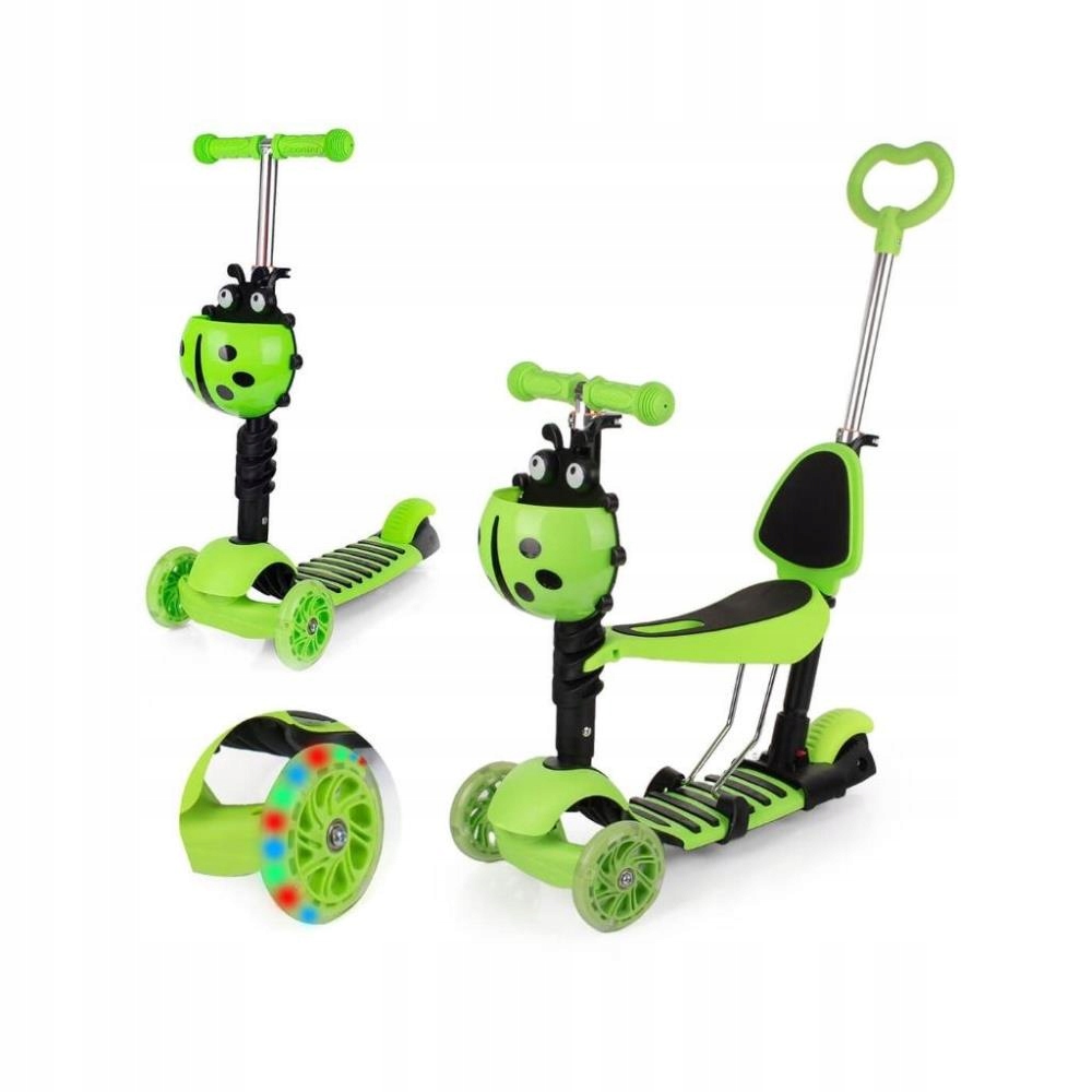 Hulajnoga Dla Dziecka Z Siodełkiem Balansowa Led