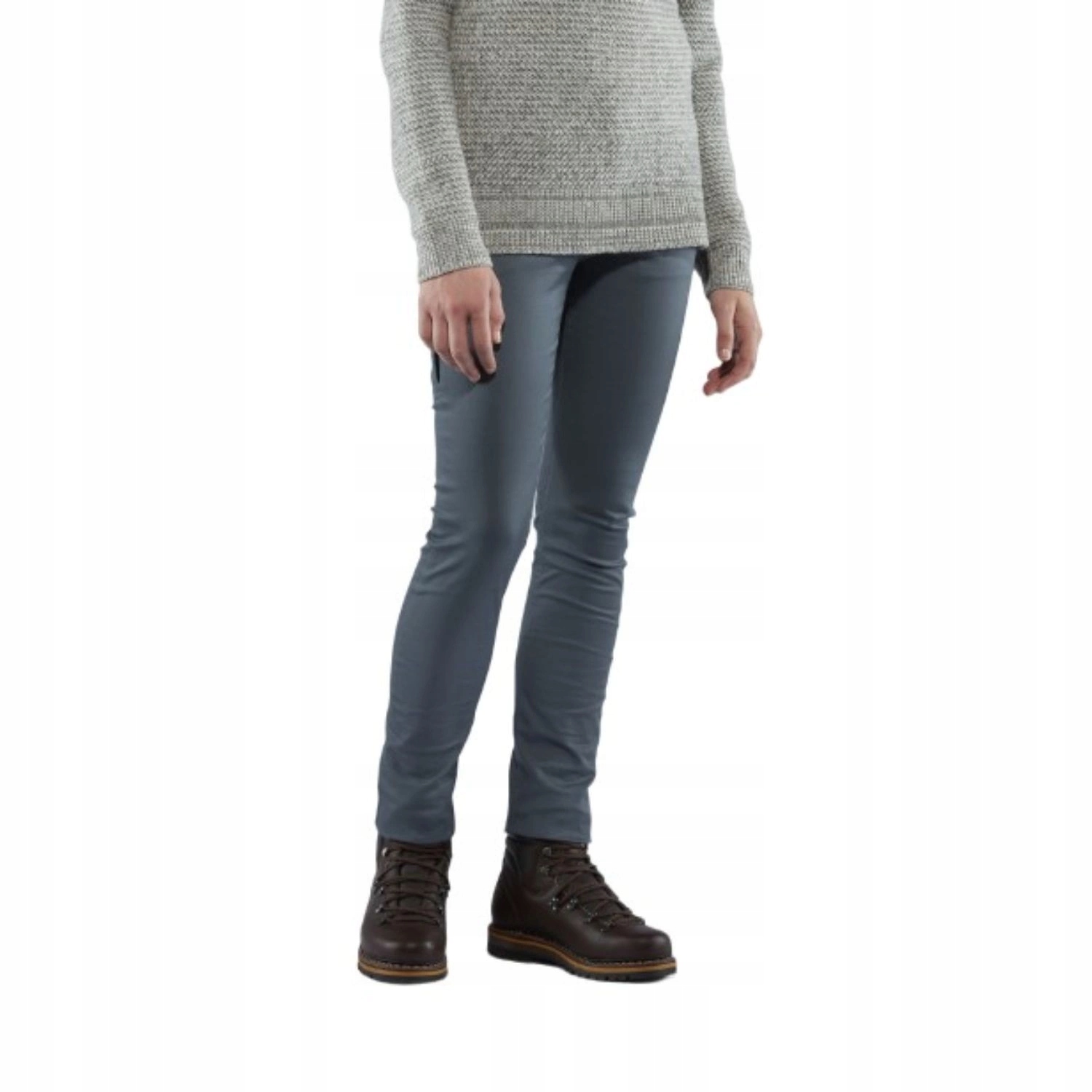 Spodnie damskie trekkingowe Fjallraven szare jesienne wiosenne r. 36