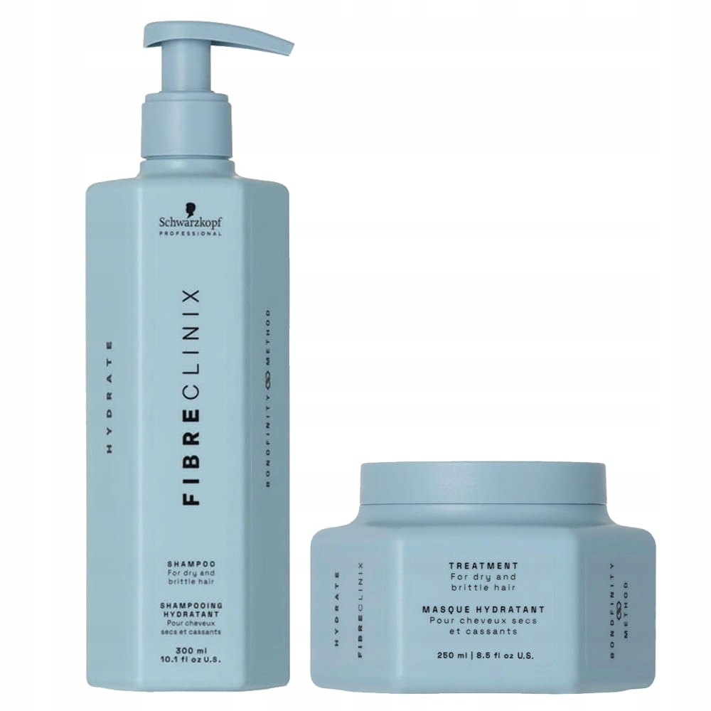 Schwarzkopf Fibre Clinix Hydrate sada pro intenzivní hydrataci silných vlasů