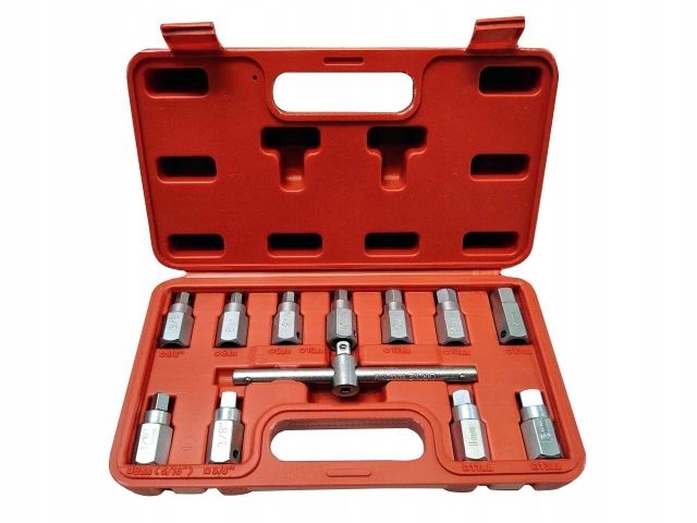 

Klucze Do Korków Oleju 3/8 12 Elemen Zestaw Korka