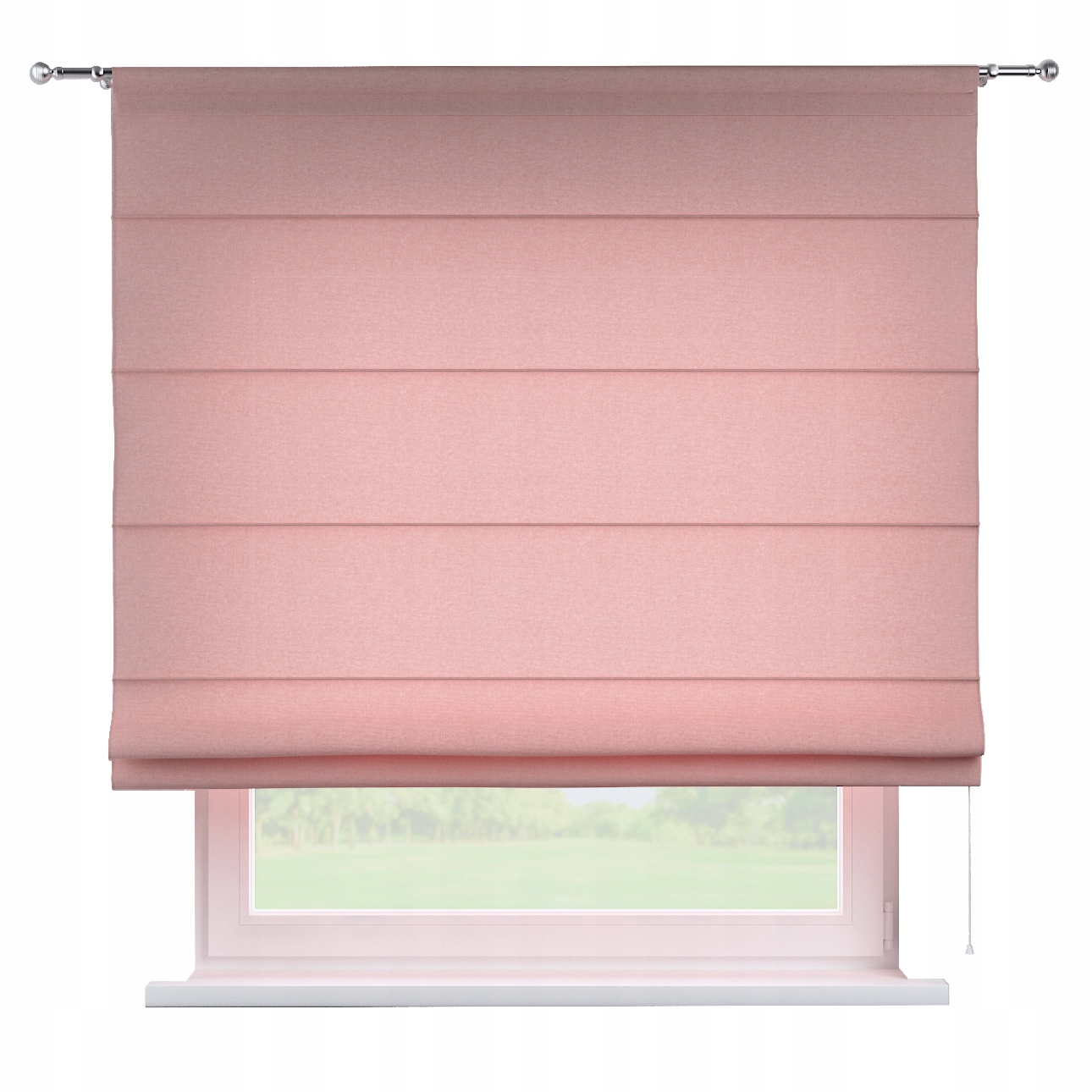 Hotová rímska roleta Torino 100 x 170 cm červená