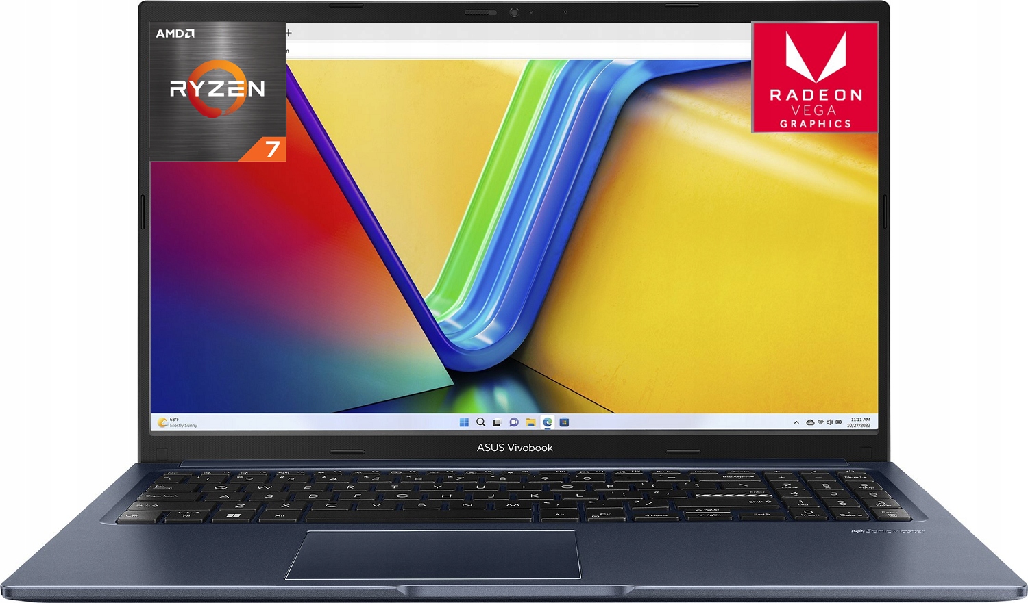 Laptop Asus VivoBook D1502YA 15,6" Fhd Ryzen 7 5825U 8GB SSD256GB