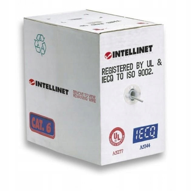 

Kabel instalacyjny skrętka Utp Cat6 Cca drut, 23,