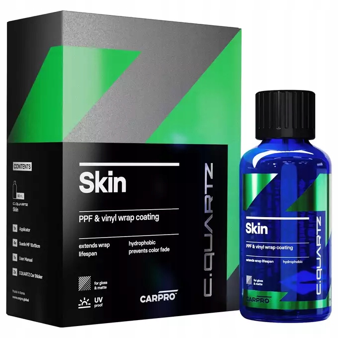 CarPro CQuartz Skin ochranný náter na fóliu Ppf