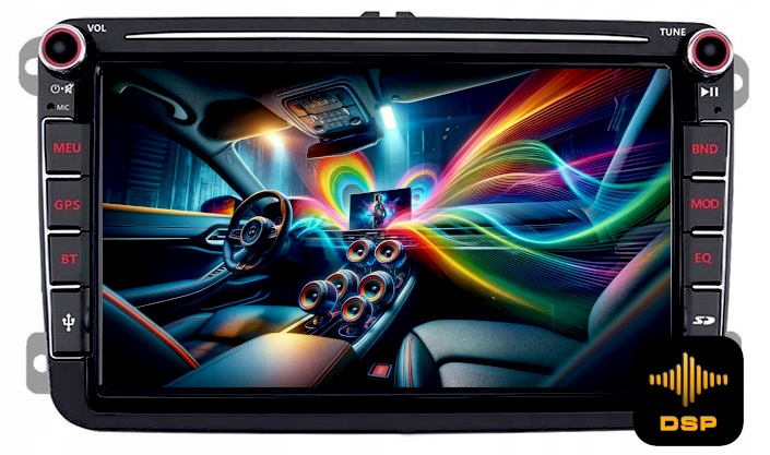 RADIO GPS ANDORID SKODA OCTAVIA FABIA SUPERB RAPID WIF CARPLAY USB 4/64GB Pilot w zestawie nie