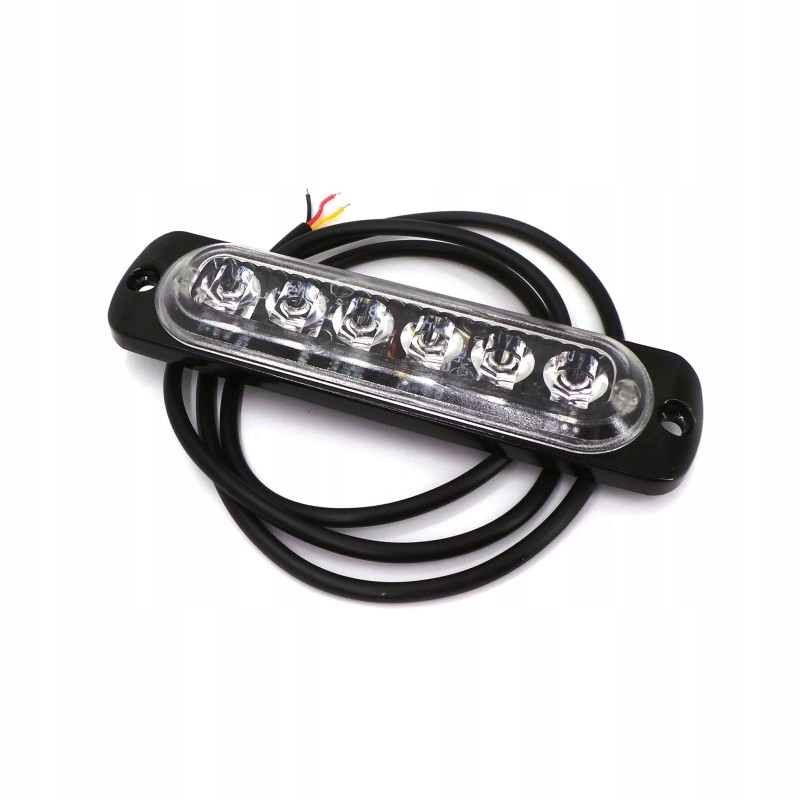 

Lampa przeciwmgielna 6 Led 12V-18V, czerwona