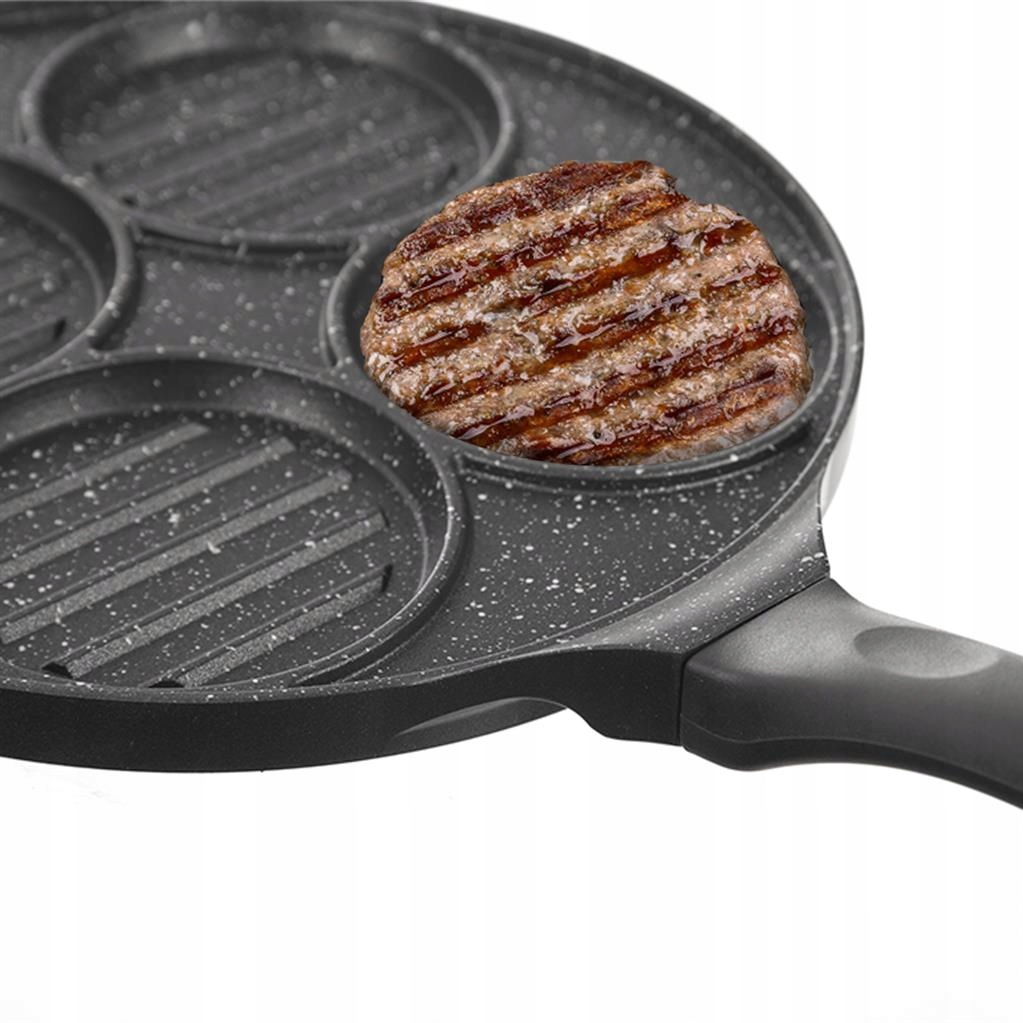 

Patelnia grillowa do hamburgerów mięsa placków jaj
