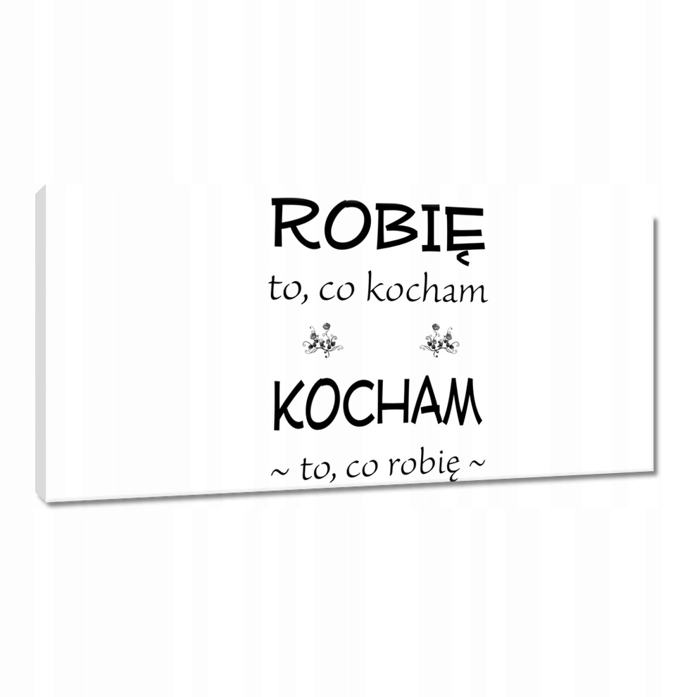 

Obraz 115x55 Robię to co kocham