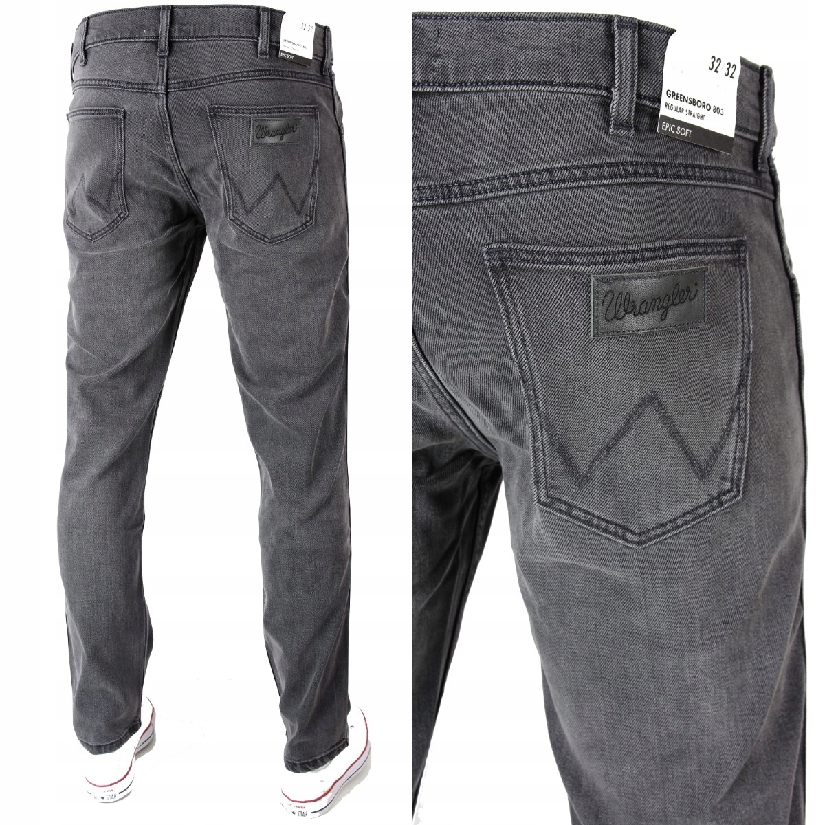 

Wrangler Greensboro Jeansy Proste Reg._ W30 L32