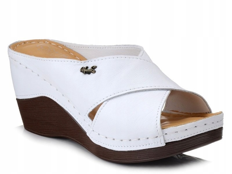 

Klapki damskie na koturnie Loretta Vitale 1003 39