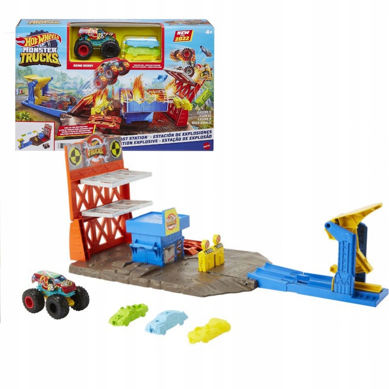 

Mattel Hw Demolka na stacji+ Demo Derby HFB12