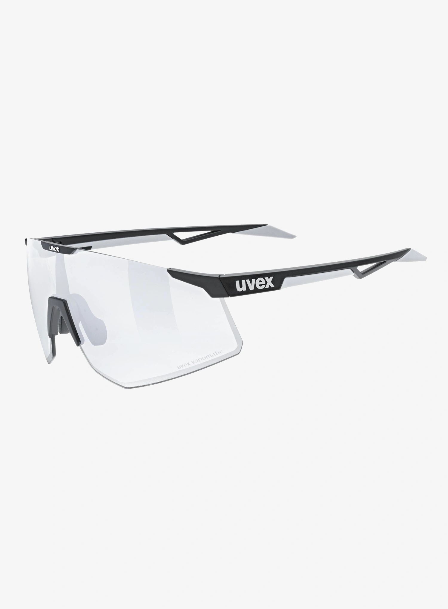 Cyklistické brýle Uvex Pace Perform S V černá matná/litemirror stříbrná barva