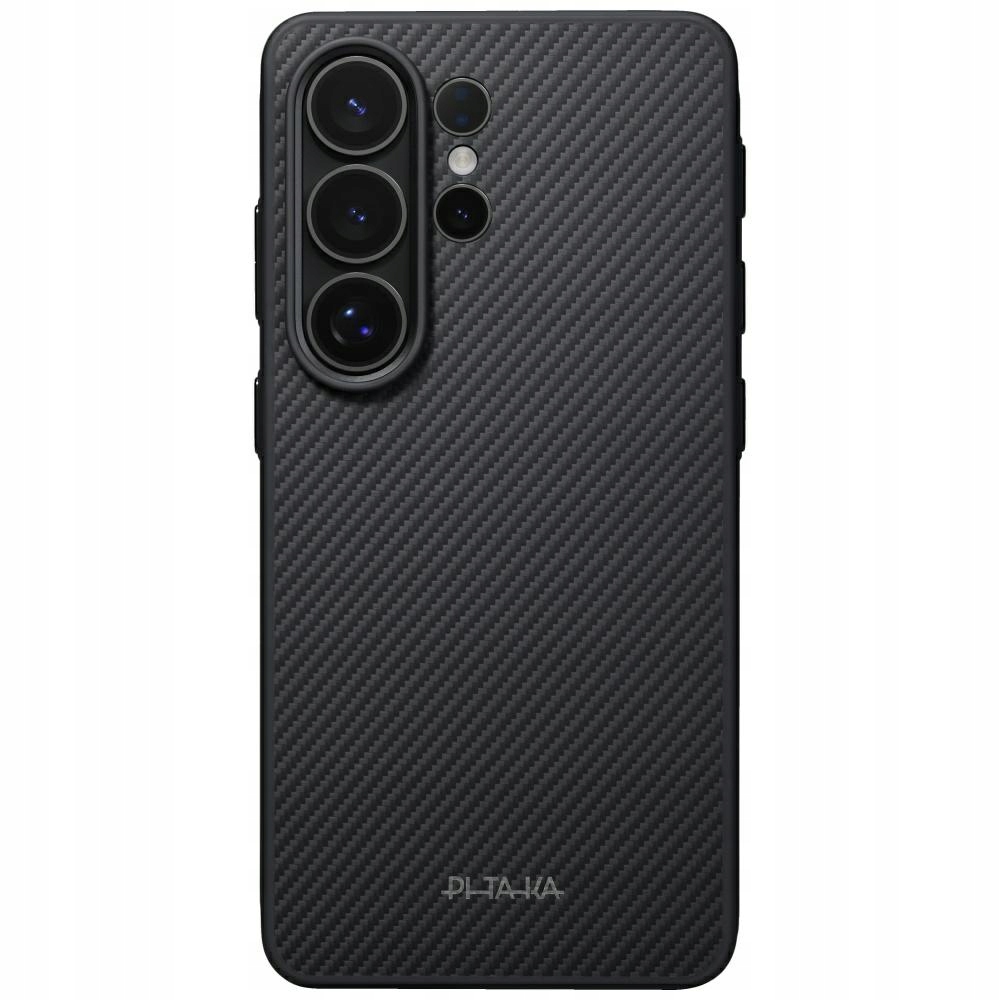 Puzdro Pitaka Cairn Case MagSafe pre Samsung Galaxy S26 Ultra čierno-šedé