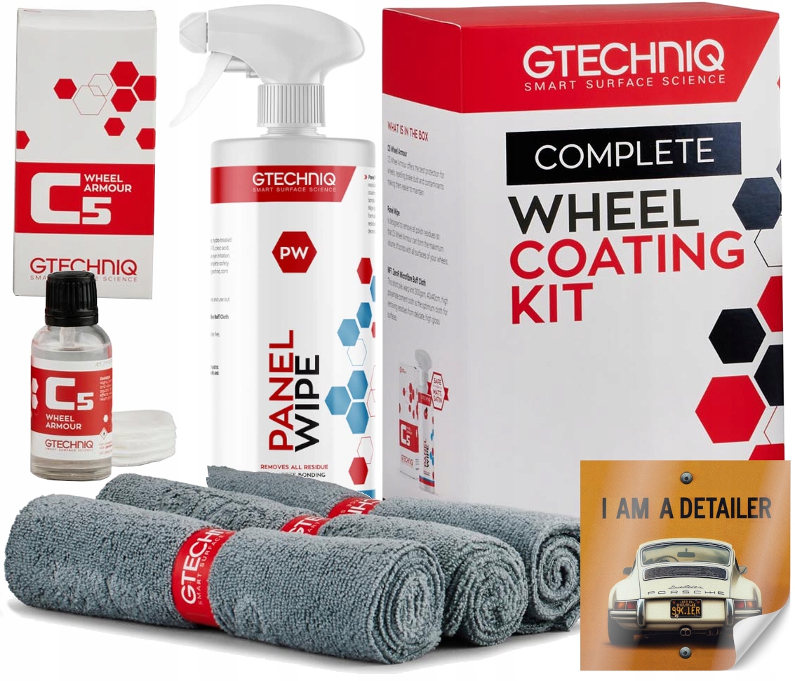 Gtechniq Wheel Coat Kit Čistenie Ochrana diskov