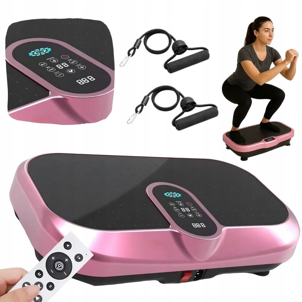 Vibrační Plošina Pro Tvarování Postavy Masážní Přístroj Tréninková Bluetooth