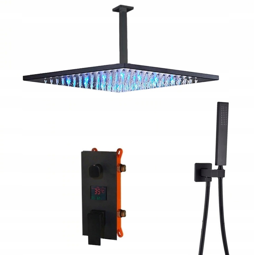 Podomietkový Displej Dažďovej Sprchy S Led
