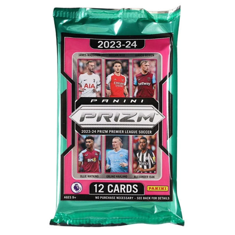 Sběratelské karty Panini Prizm 2023-24 Premier League Soccer Hobby Pack