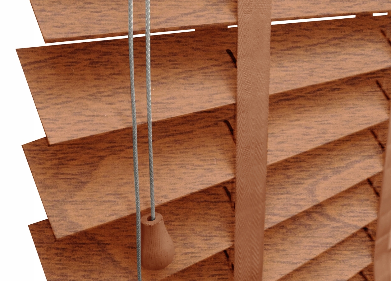 ŻALUZJE ORZECH DREWNIANE 50mm 280x150