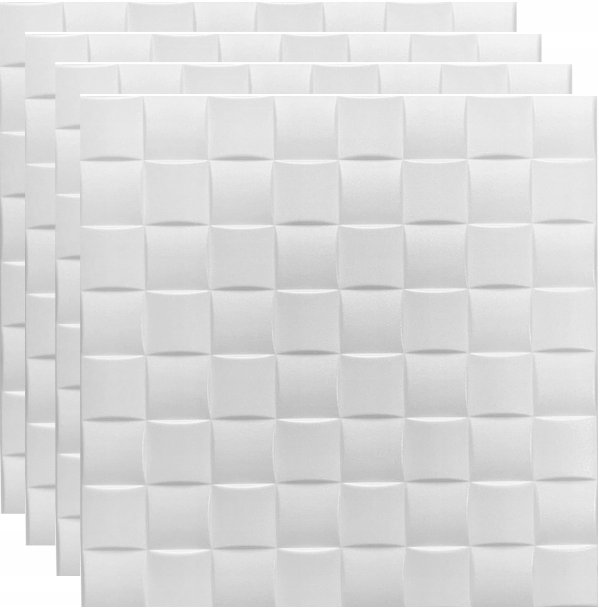 

Kasetony Sufitowe Białe Piankowe Zestaw 0816 1m2