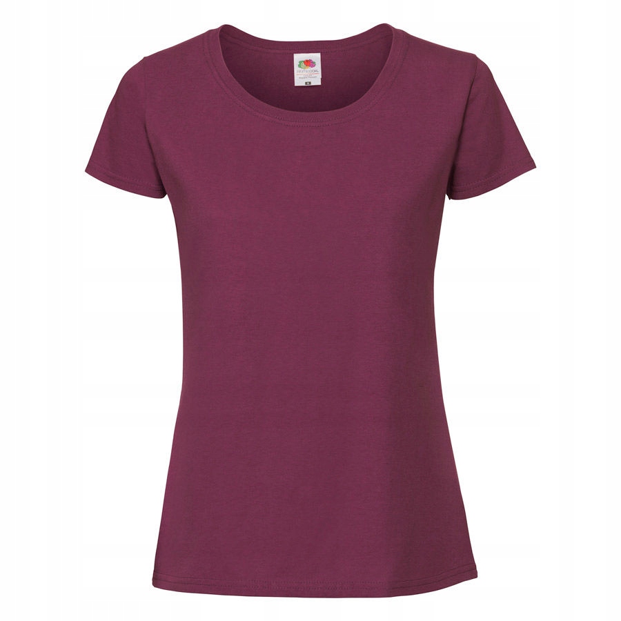 

Koszulka damska T-shirt Ringspun Fruit burgund Xs