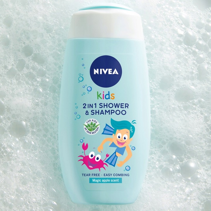 NIVEA KIDS żel 2w1 jabłkowe karmelki 500ml Marka Nivea