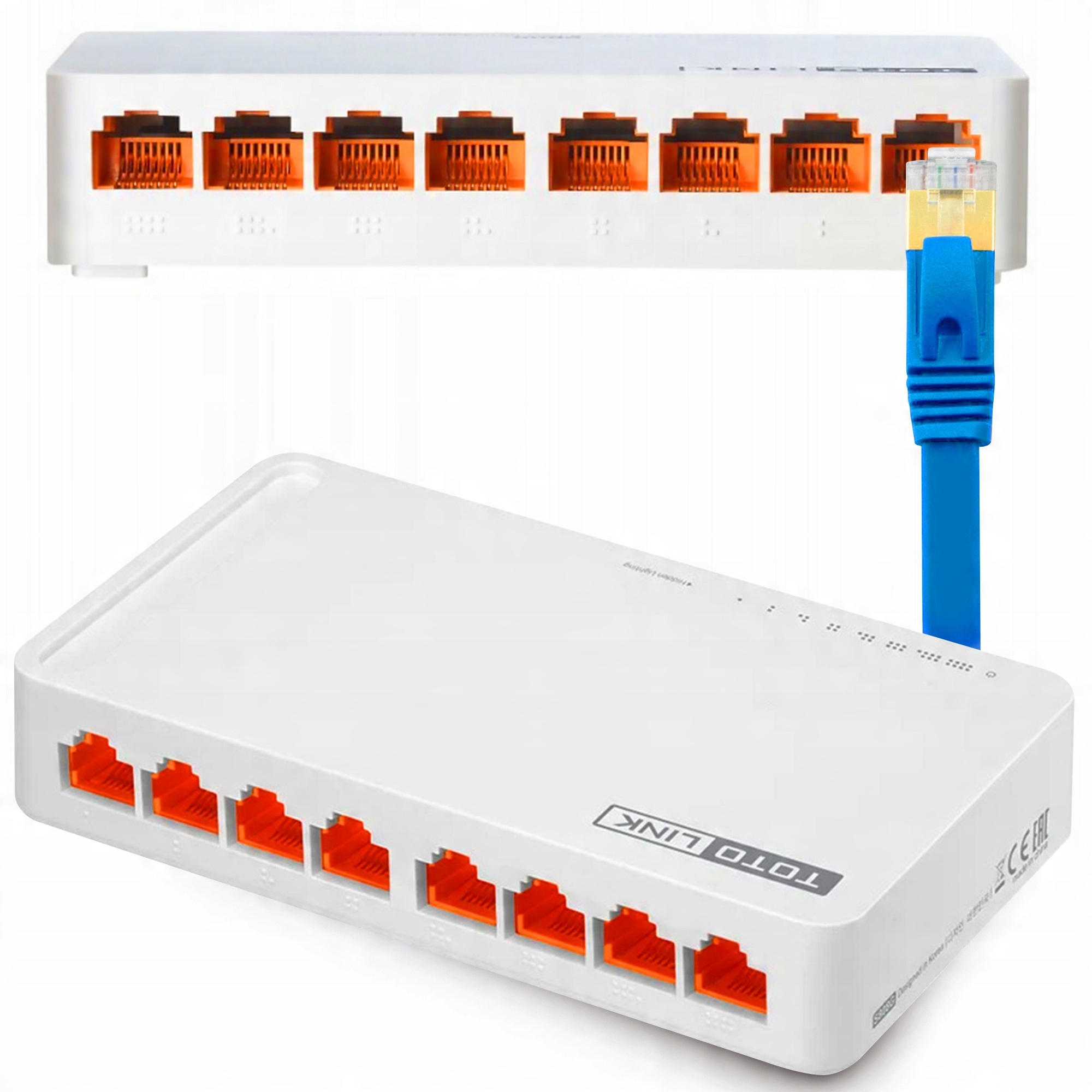 

Switch 8 Port Rozdzielacz Sieci Lan Totolink S808