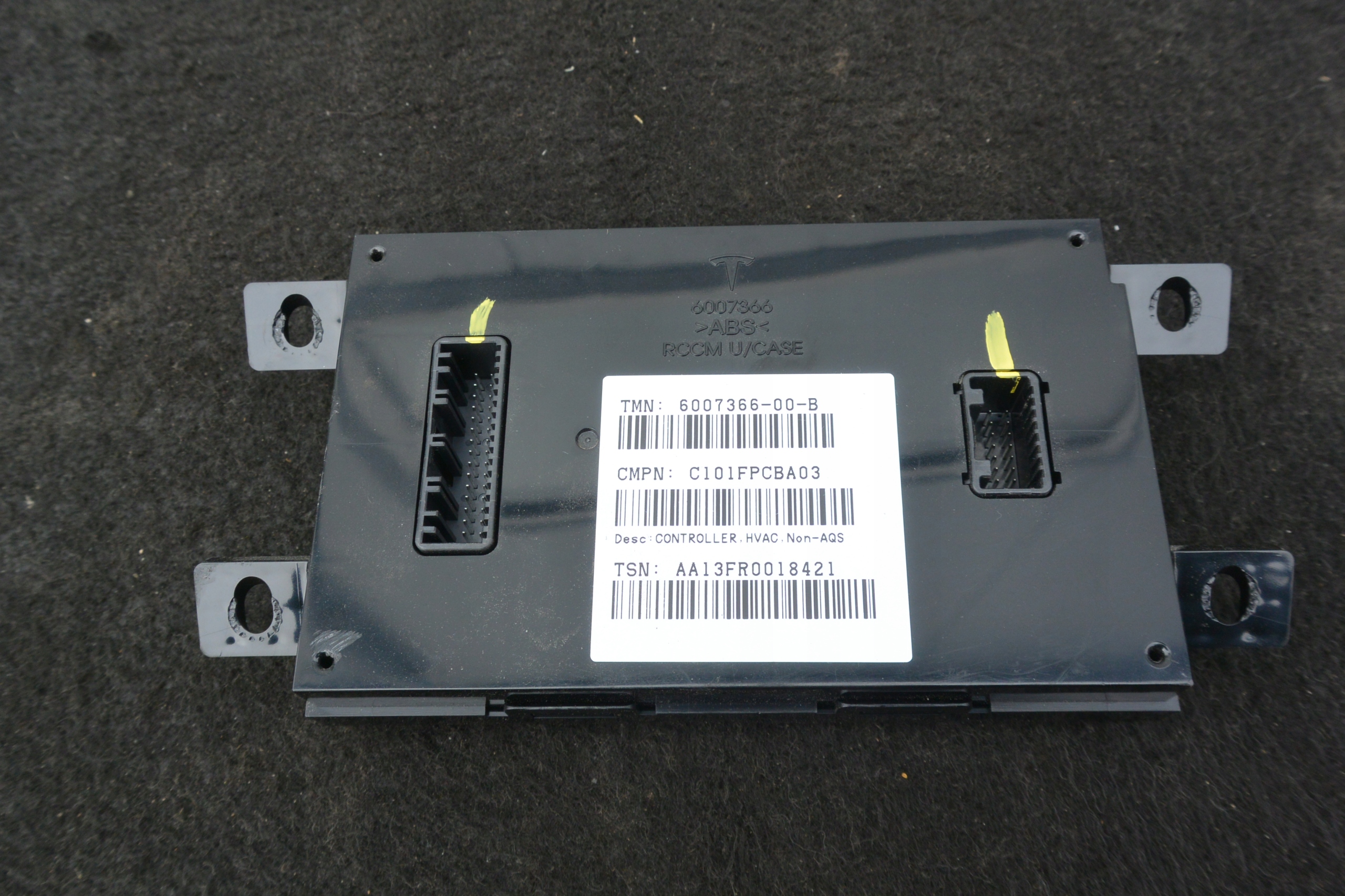 module control unit of the air conditioning TESLA MODEL S 12-16