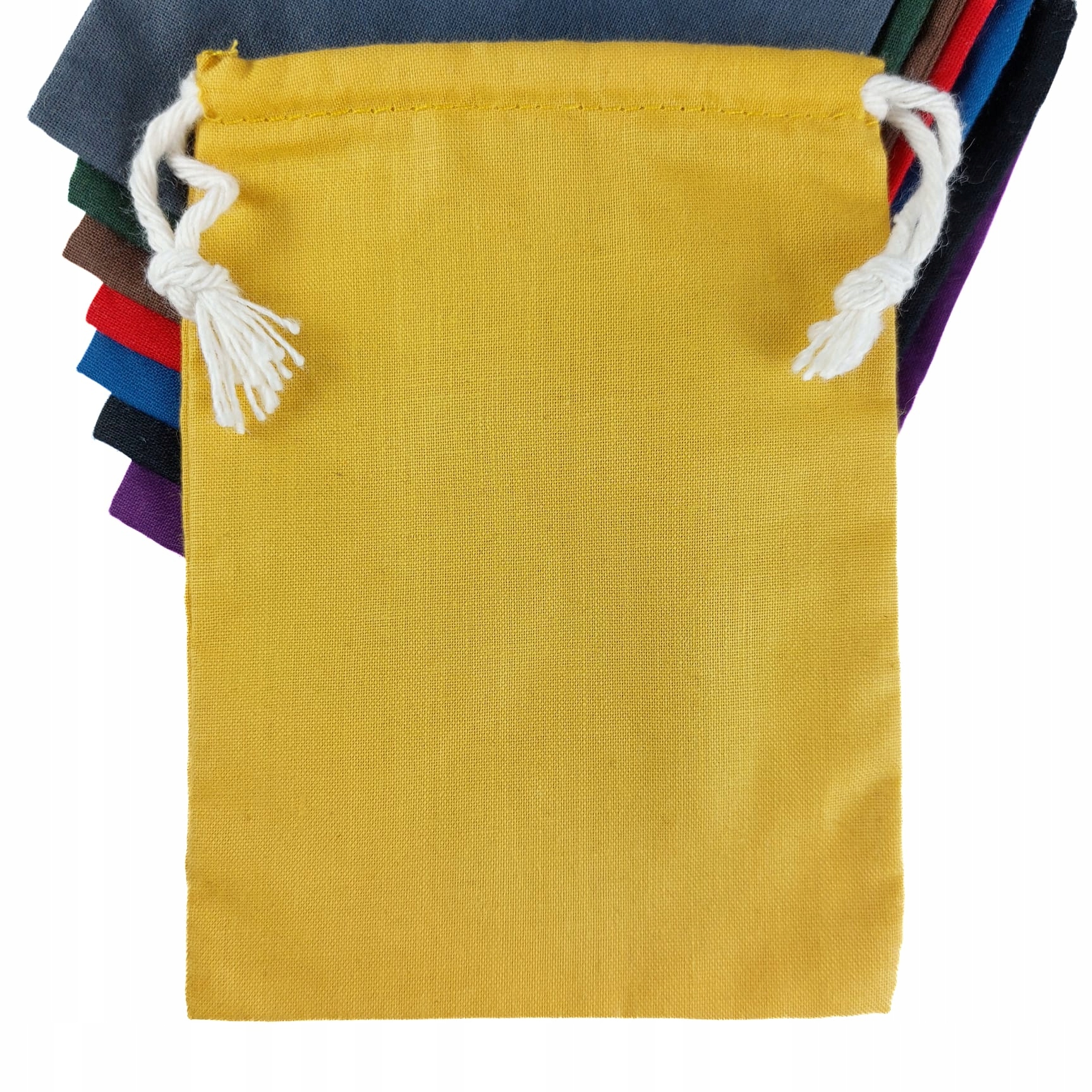 ŻÓŁTY WORECZEK BAWEŁNIANY NA KOŚCI 9X12 CM Producent RGFK
