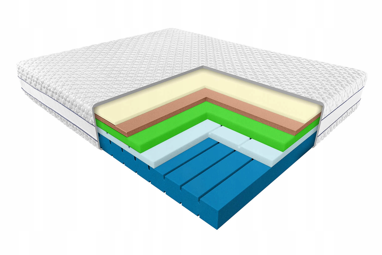 Janpol Matrac Sirona 120x200 Biaxial penový