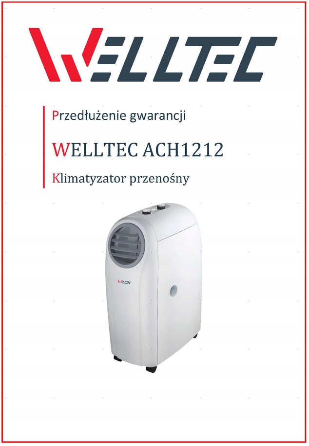 

Przedłużenie Gwarancji Welltec ACH1212 - 2 Lata