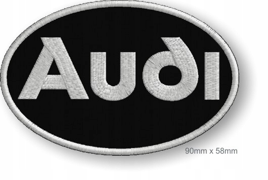 

Naszywka termo Naszywki - Audi haft 90x58mm Tuning