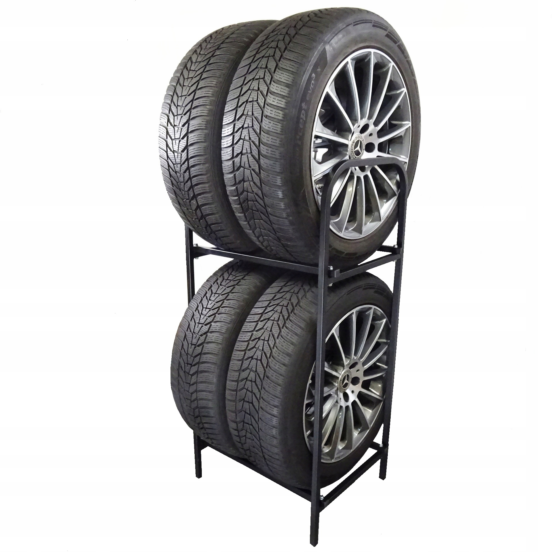 Stojan Na Pneumatiky Kovová Polica Na 4 Pneumatiky Poľský Výrobok