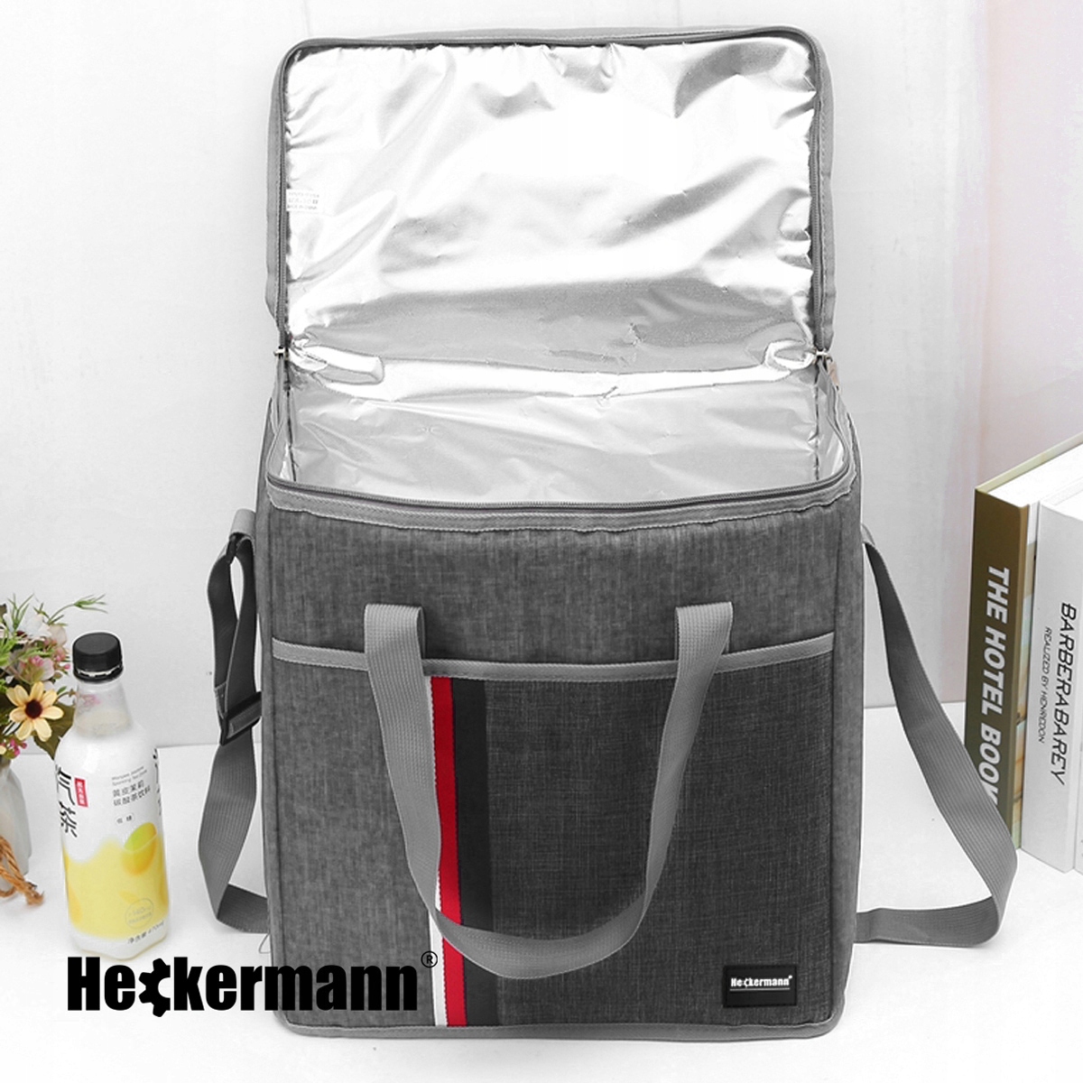 TORBA TERMICZNA PLAŻOWA TURYSTYCZNA NA PIKNIK LODÓWKA DUŻA IZOLACYJNA 30L Kod producenta TORBA TERMICZNA MOCNA 30L