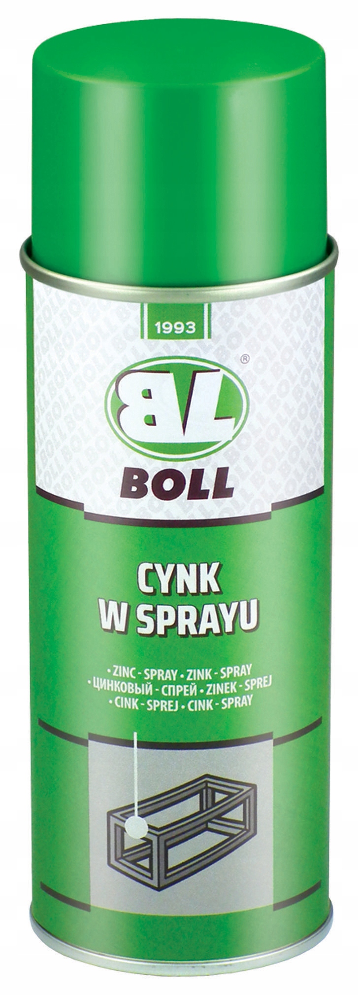 

Boll Cynk W Sprayu Ocynk 400 ml 0010211