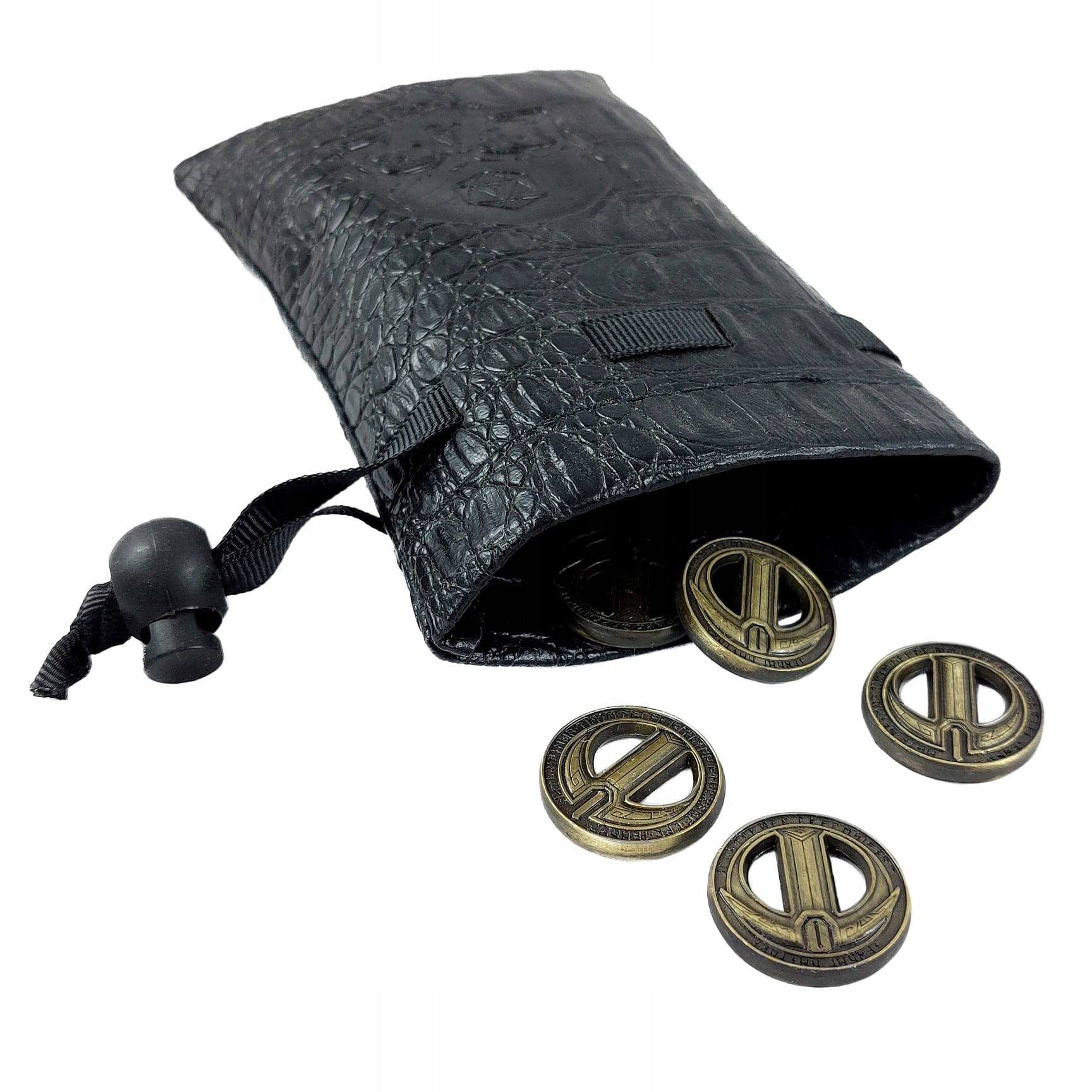 RUNY ZŁOTA METALOWA MONETA 1 SZT LARP RPG Nazwa Runy Złota Metalowa Moneta 1 szt