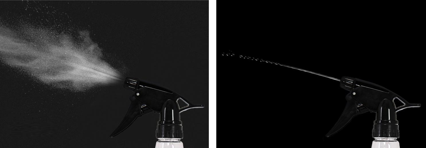 Rozpylacz Spryskiwacz Fryzjerski Barberski Do Wody 500 ml Kolor dominujący bezbarwny