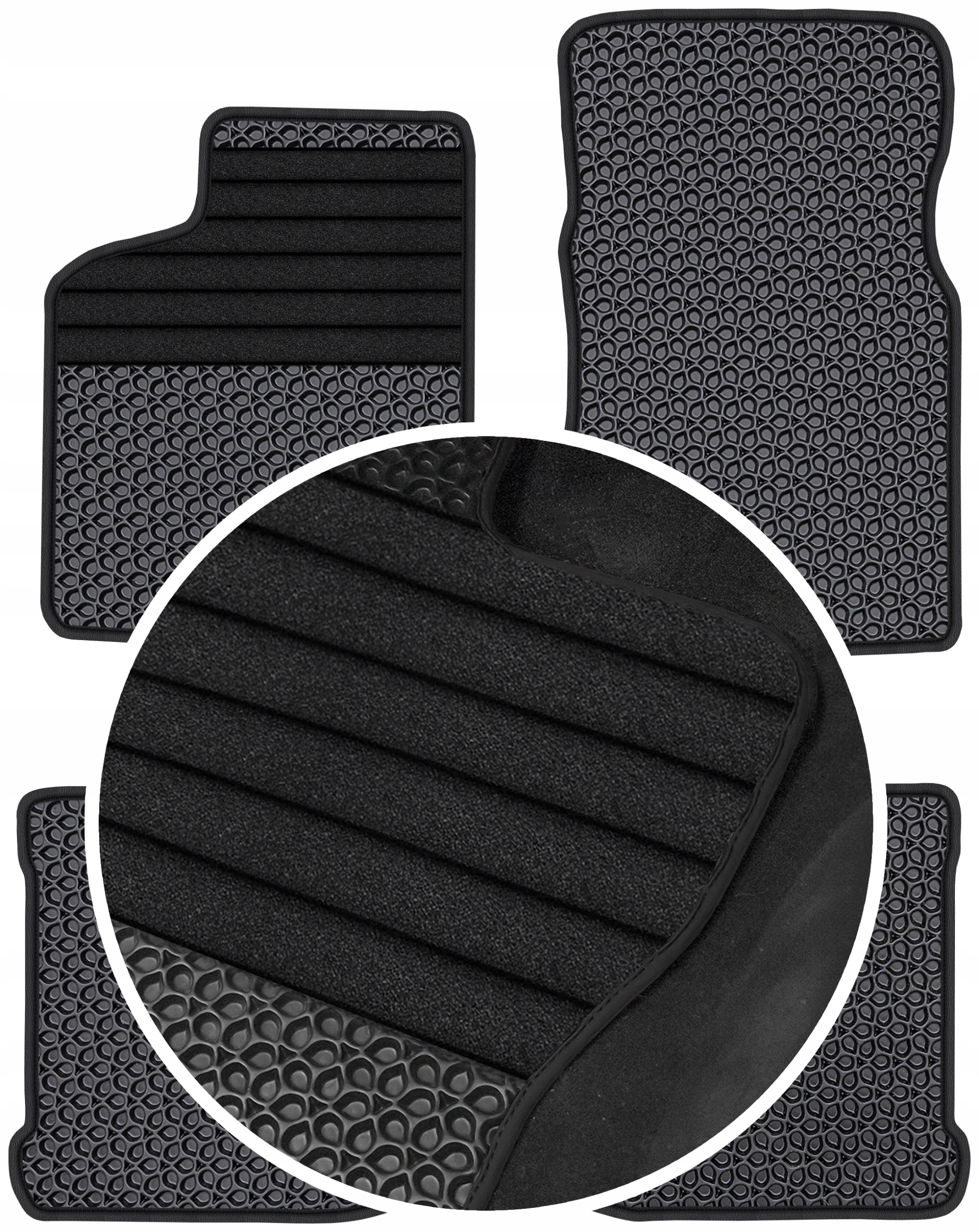 Seat Cordoba I Fl 1999-2002 Gumové koberce Eva Eternity Vyztužení XXL