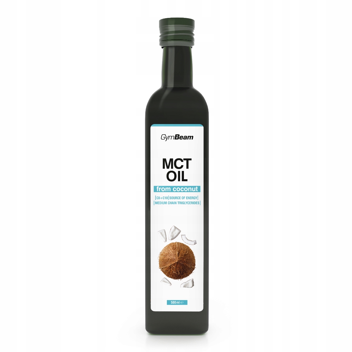 Mct olej z kokosu veganský 500 ml GymBeam