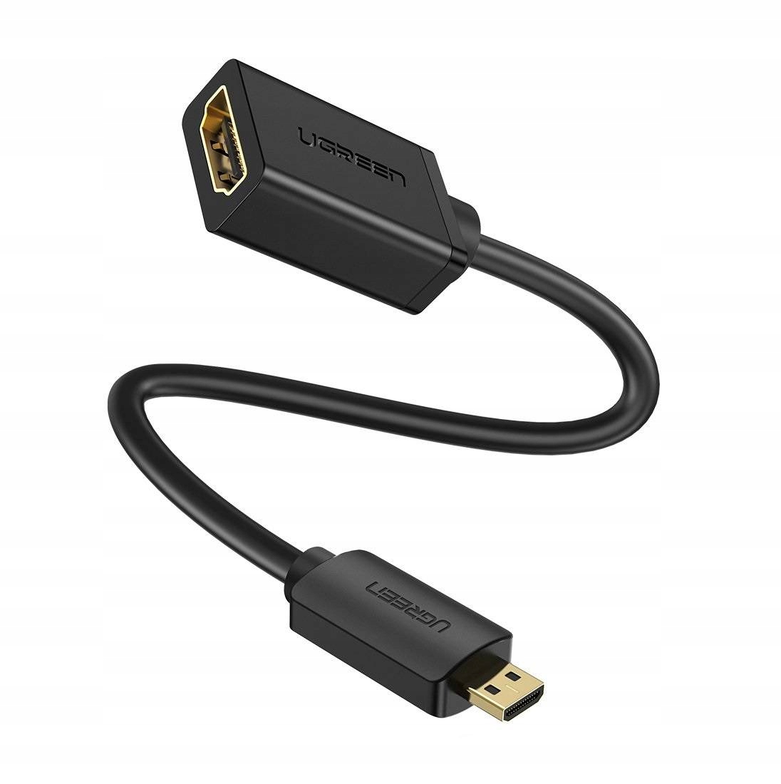 

Adapter Ugreen Micro Hdmi do Hdmi 20cm Czarny
