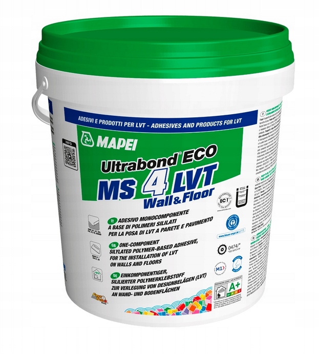 Klej do paneli winylowych Mapei Ultrabond Eco Ms 4 Lvt Wall & Floor 7 kg