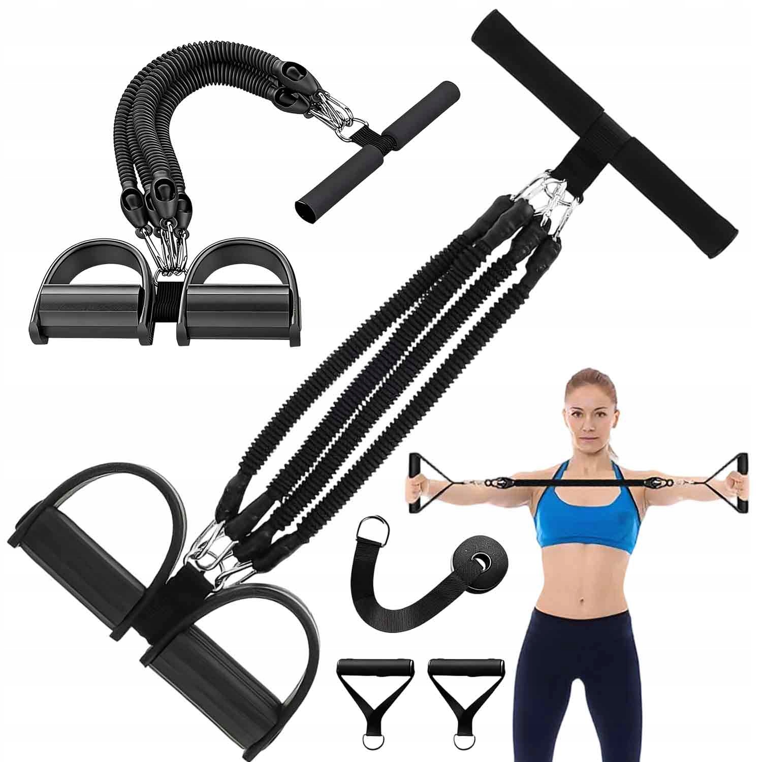 Profesjonalny Zestaw Fitness Z Gumami Oporowymi 100LB Do Siły I Kondycji