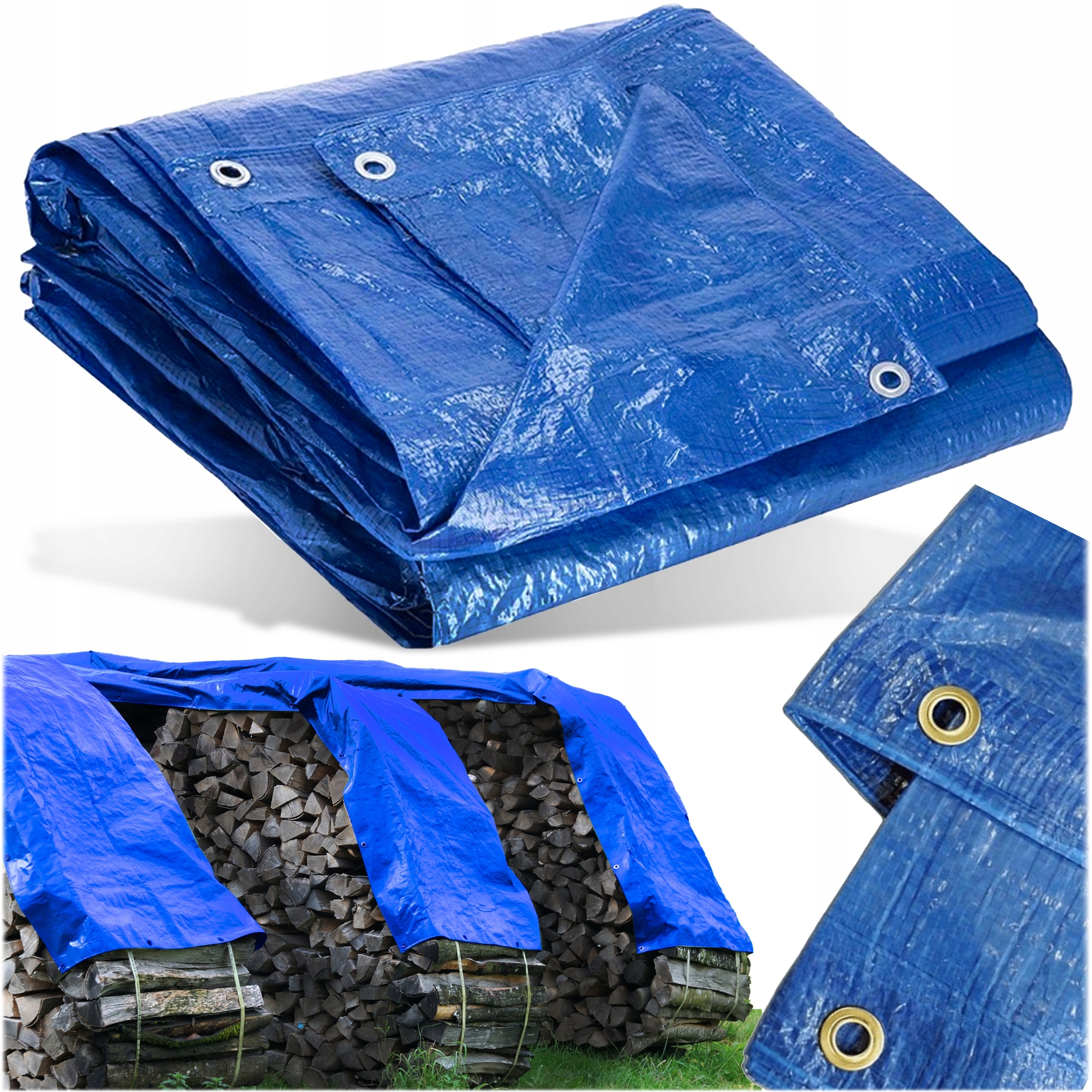 PLANDEKA PŁACHTA OCHRONNA UV 3x4 120g OKRYCIOWA MOCNA GRUBA UNIWERSALNA